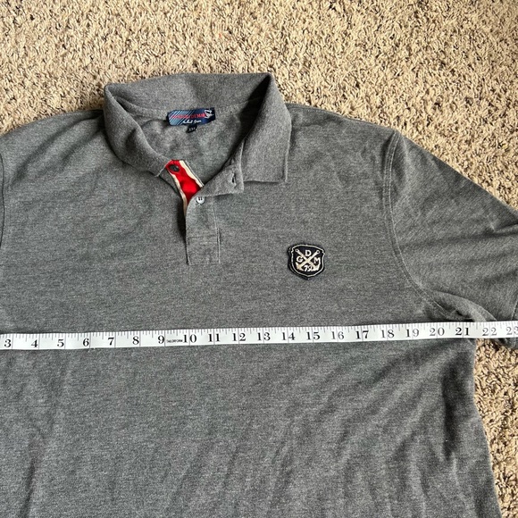 Giorgio Di Mare Sail Gear Knit Polo Shirt XXL Gray Sailing Boat - Picture 5 of 8